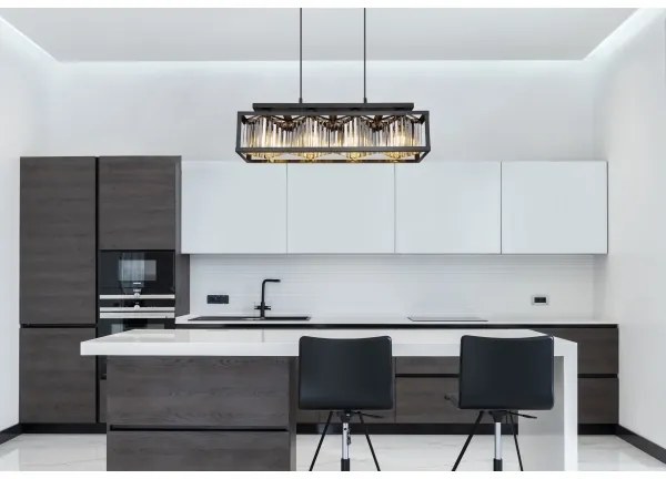 Globo 15697-4H - Lampadario a cavo MATHILDE 4xE27/40W/230V