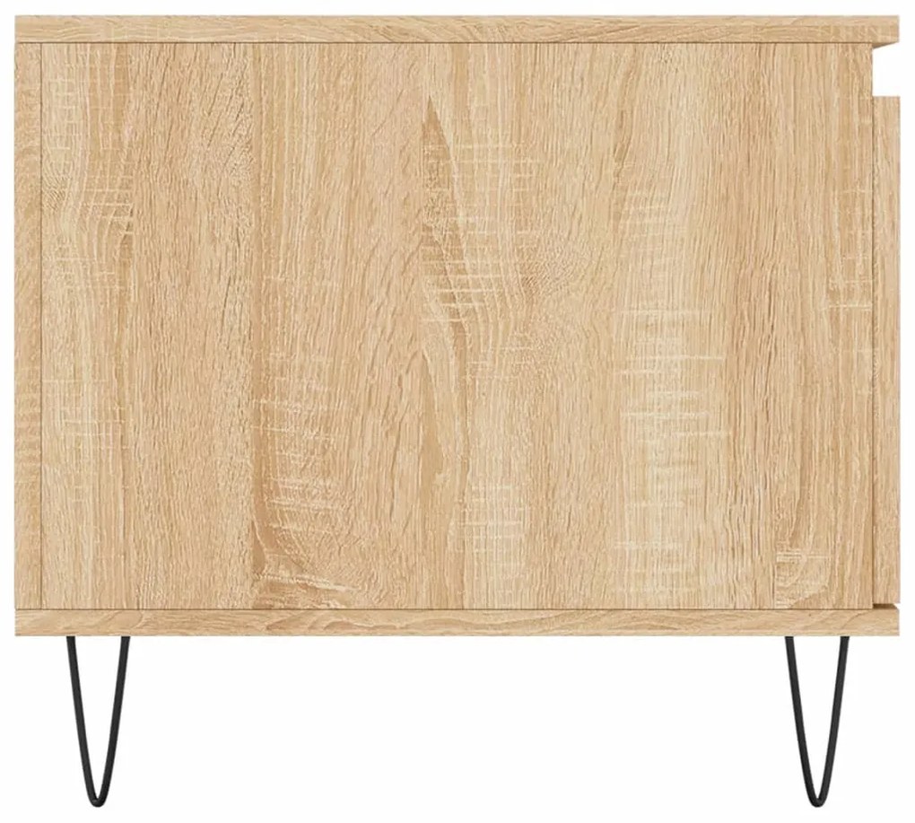 Tavolino da Salotto Rovere Sonoma 100x50x45cm Legno Multistrato