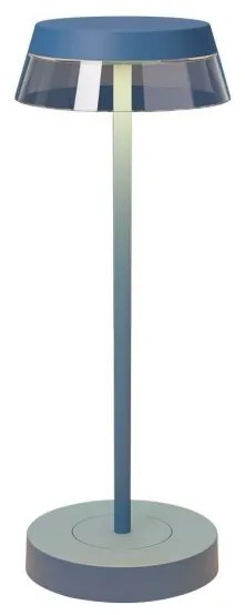 Redo 90310 - Lampada da tavolo LED dimmerabile ILUNA LED/2,5W/5V 3000 mAh IP65 blu