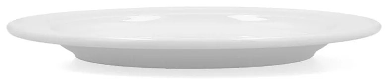 Piatto da Dolce Bidasoa Glacial Ceramica Bianco (20 cm) (Pack 6x)