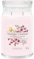 Pink Cherry Vanilla, candela in giara grande Yankee Candle