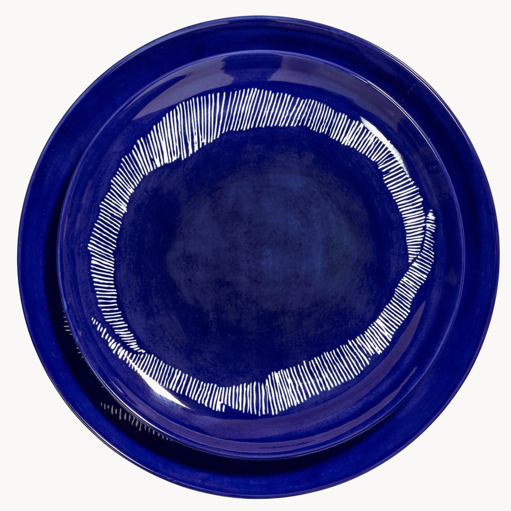 Piatti da colazione con smalto reattivo Feast 2 pz