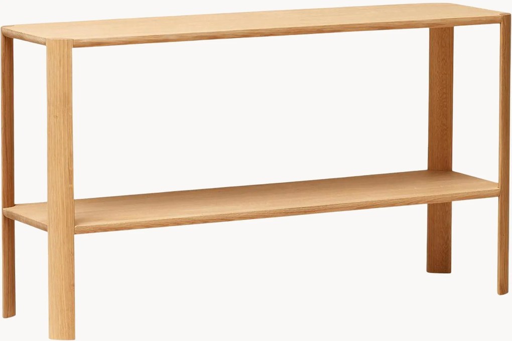 Scaffale in legno di quercia Leaf