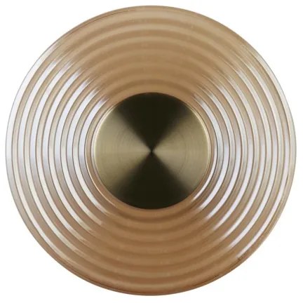 Searchlight 32210AM - Applique dimmerabile a LED CLEO/9,4W/230V ottone