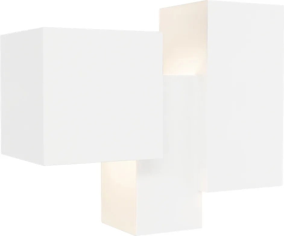 Applique da Parete 4xG9 PARALLEL 4 in Gesso Pitturabile