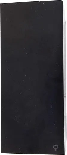 Applique moderna in plastica nera - Baleno II