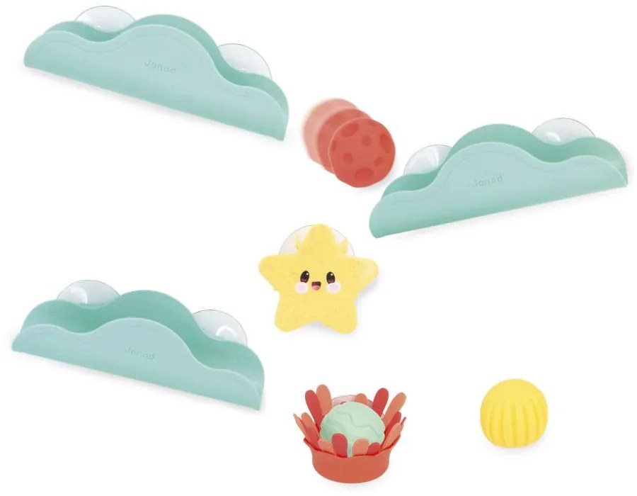 Pista per palline - giocattolo da bagno