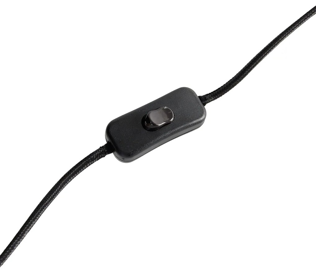 Lampada da tavolo orientale beige con perline - Moti