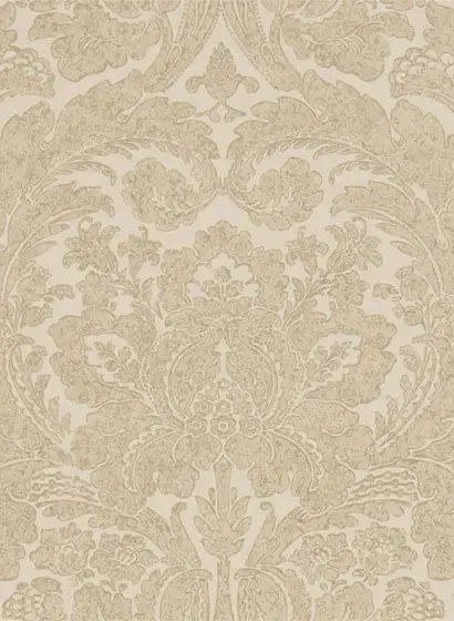 Damasttapete Courtney von Sanderson - Gold