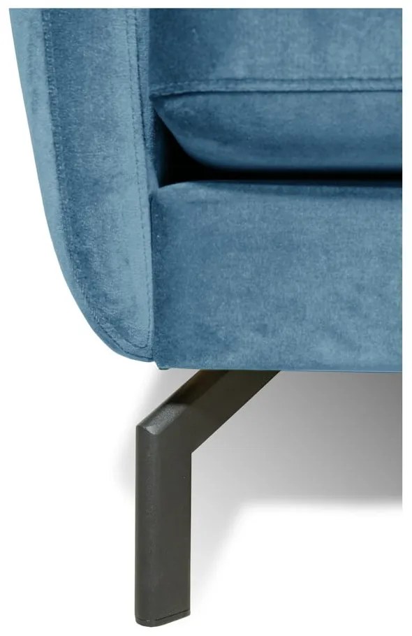 Divano in velluto blu 230 cm Magic - Scandic
