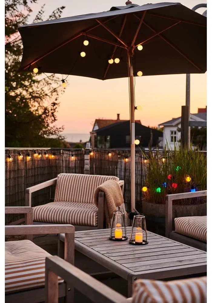 Catena luminosa 10 lampadine lunghezza 300 cm Lucas Clear - Sirius