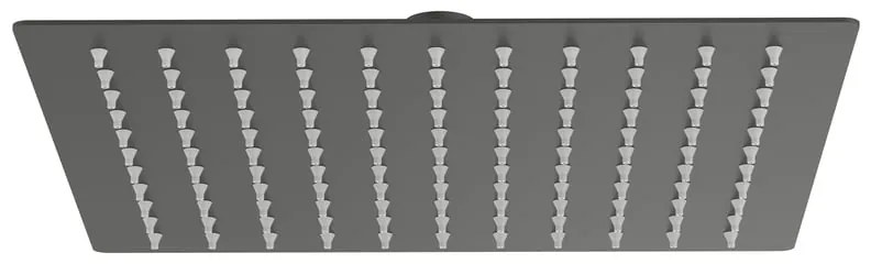 Soffione doccia AQUASANIT Cometa in inox 1 getto