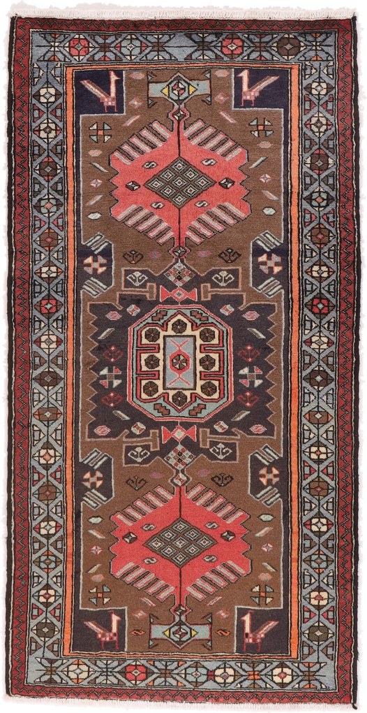Hamedan Tappeto persiano 110 x 200 (Iran) Annodato A Mano