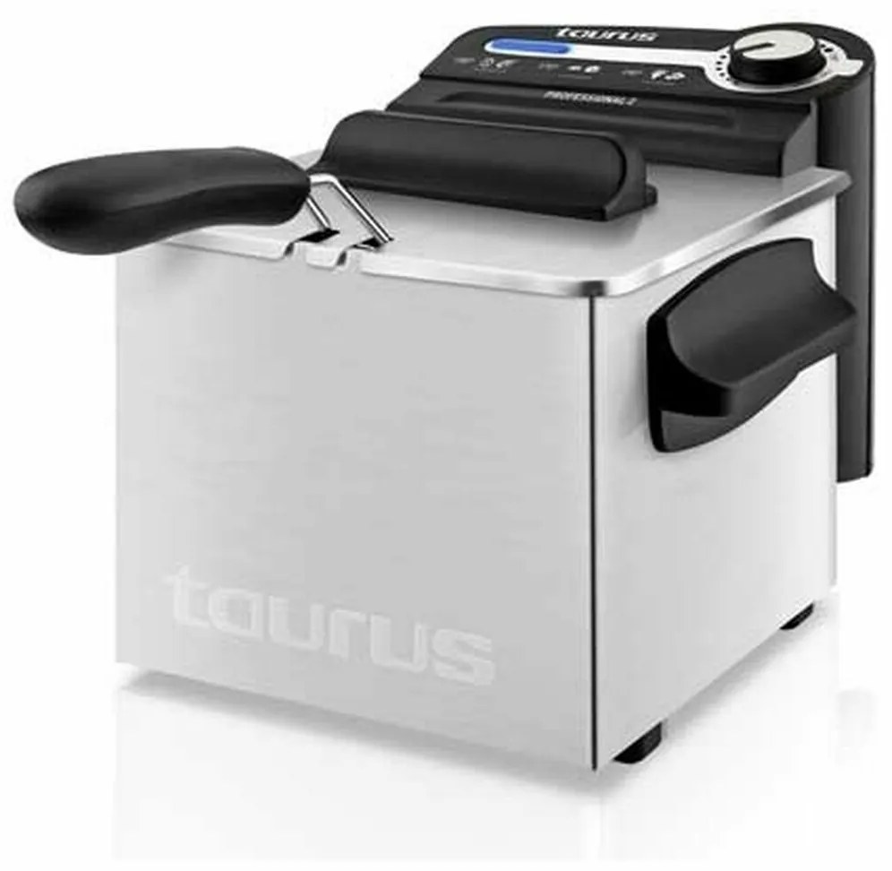 Friggitrice Taurus PROF.2 PLUS Argentato 1700 W