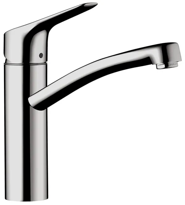 Rubinetto da cucina fisso diagonale MySport M argento cromato satinato HANSGROHE