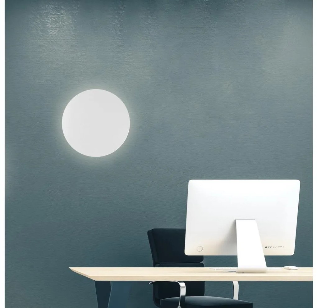 Applique LUNA 4xG9/8W/230V diametro 40 cm bianco