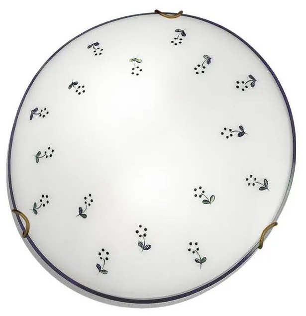 Kolarz 731.11.4.17 - Plafoniera NONNA 1xE27/60W/230V diametro 30 cm blu