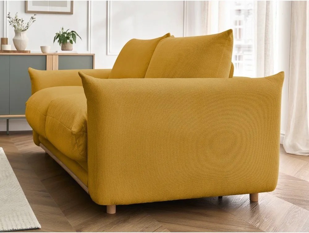 Divano giallo allungabile 214 cm Ernest – Bobochic Paris