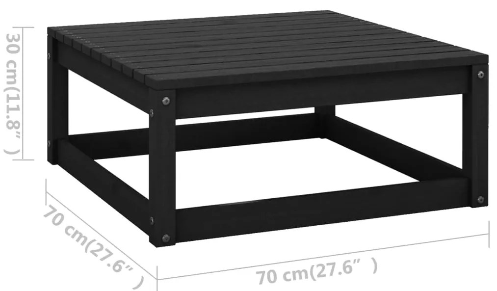 Set Divani da Giardino 14 pz in Legno Massello di Pino