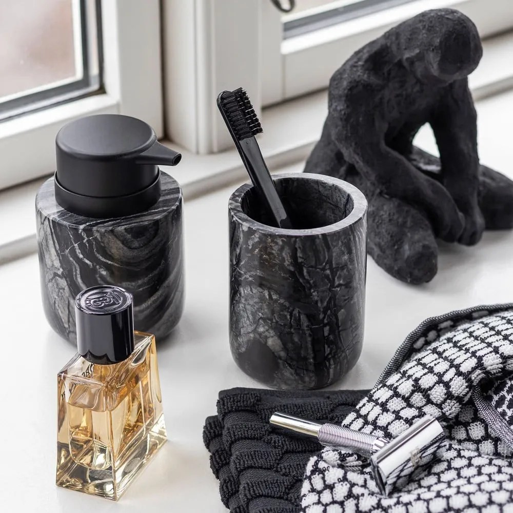 Dispenser di sapone in marmo nero 0,2 l Marble - Mette Ditmer Denmark