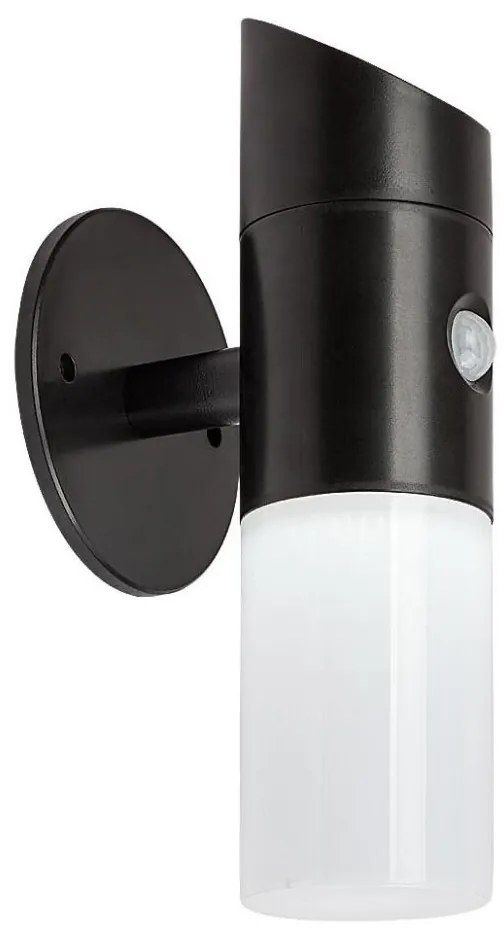 Rabalux 77030 - Lampada solare da parete LUTTO LED/1W/3,7V IP44 nera