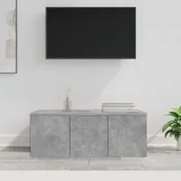 Mobile TV Grigio Cemento 80x34x30 cm in Truciolato cod mxl 17827