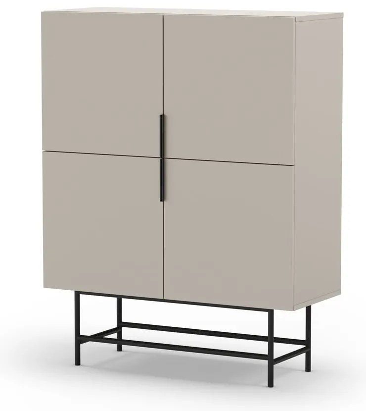 Mobile crema 100x128 cm Eldia - Marckeric