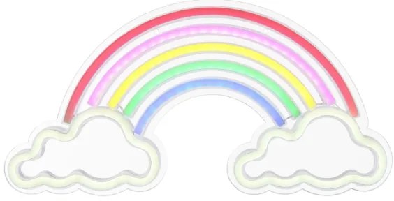 Globo 28056 - Decorazione LED da parete RAINY LED/3W/USB arcobaleno