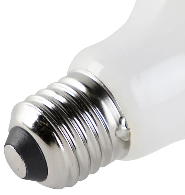 Set di 5 lampadine LED E27 dimmerabili vetro opalino 4W 320lm 2200K