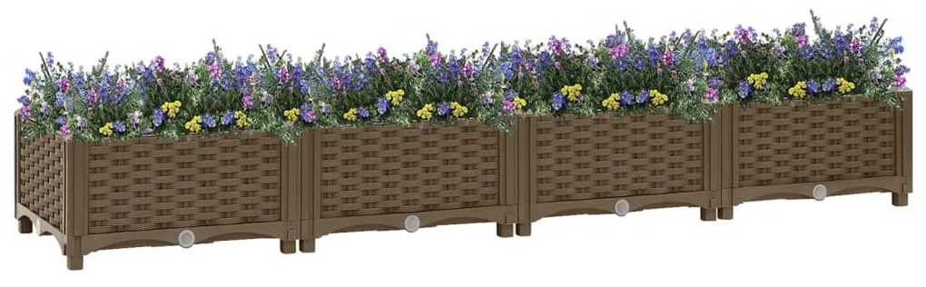 Fioriera Rialzata 160x40x23 Cm İn Polipropilene /