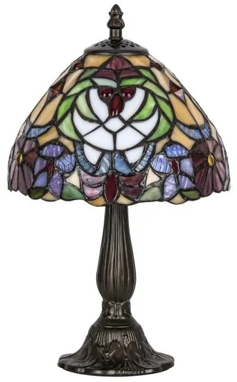 Rabalux 8089 - Lampada da tavolo Tiffany in vetro colorato MIRELLA 1xE14/40W/230V