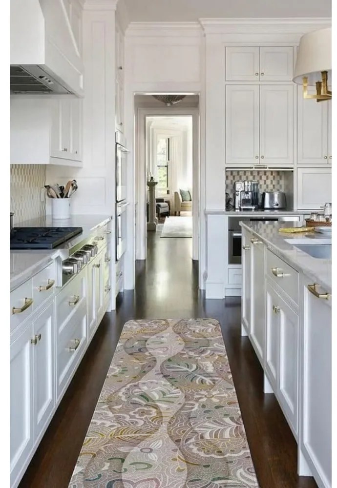 Tappetino lavabile 58x190 cm Wavy - Oyo Concept