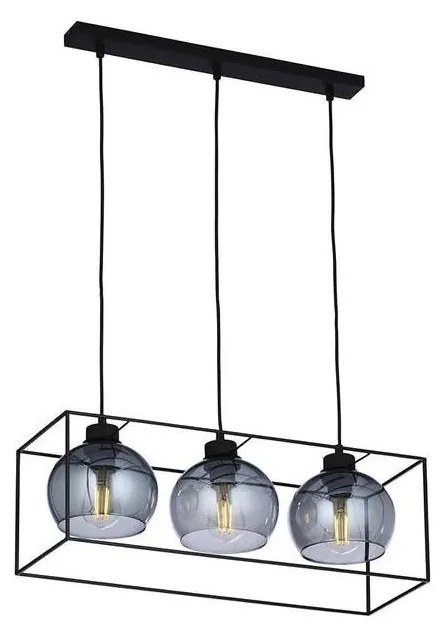 Lampadario a sospensione con filo SION 3xE27/15W/230V