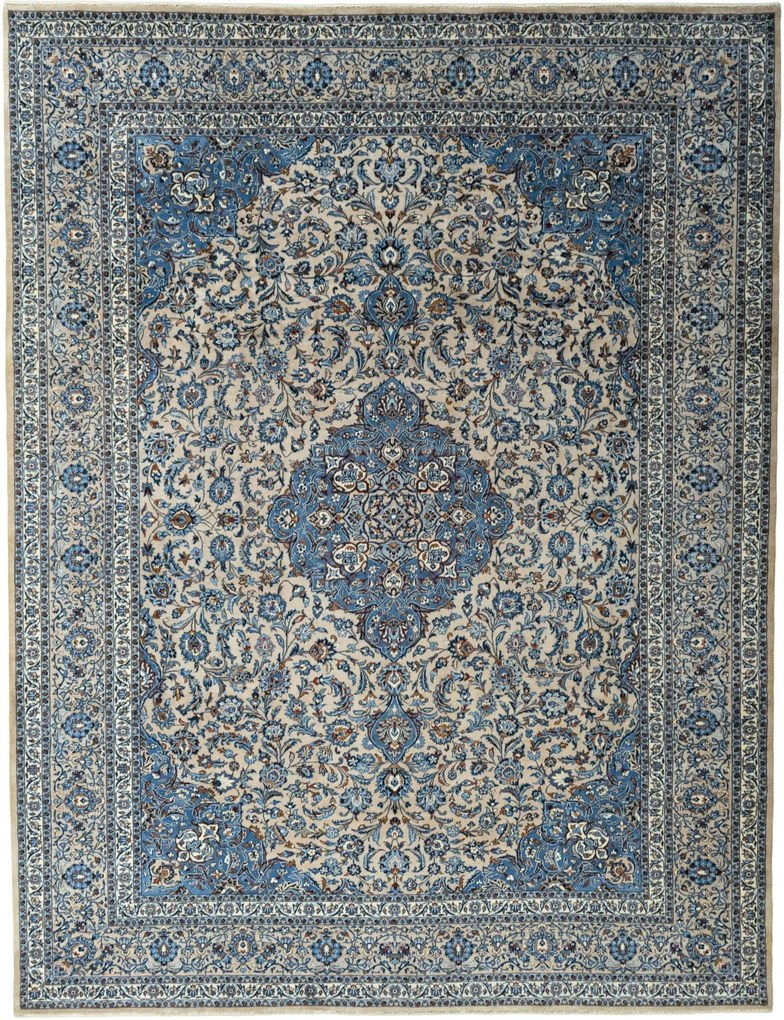 Kashmar Tappeto persiano 300 x 390 Beige (Iran) Annodato A Mano