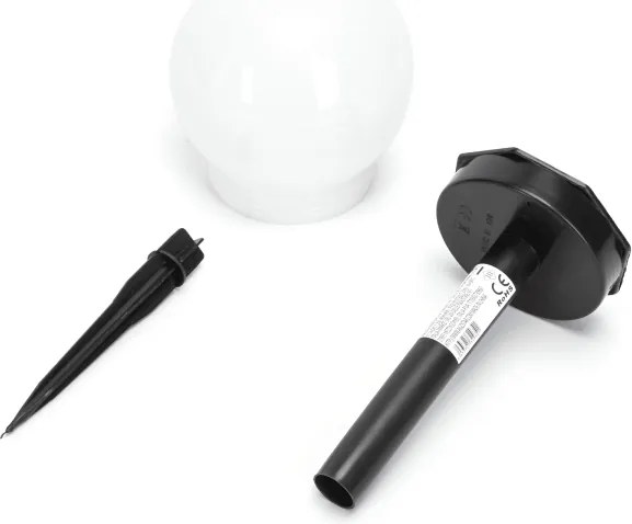 Aigostar - Lampada solare LED LED/0,006W/1,2V 33cm nero 6500K IP44
