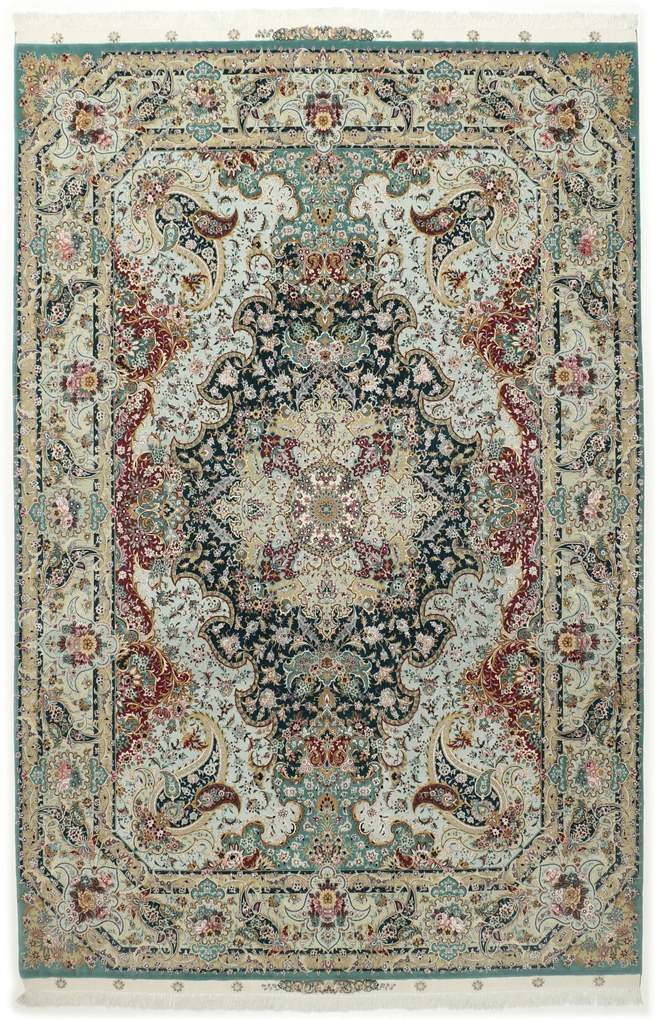 Tabriz Tappeto 250x370 (Iran) Annodato A Mano