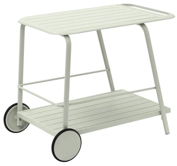 Carrello da dessert in alluminio colore verde Naterial   X 69.5 cm