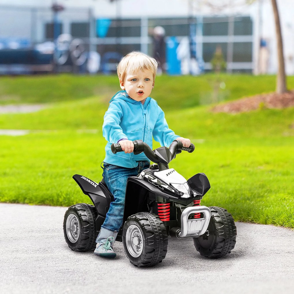 Quad Elettrico per Bambini 6V Honda TRX 250X Nero...