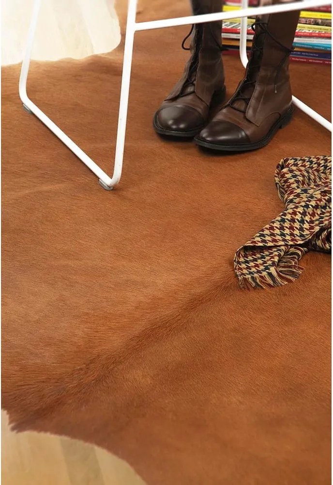 Pelliccia marrone 210x200 cm - Narma