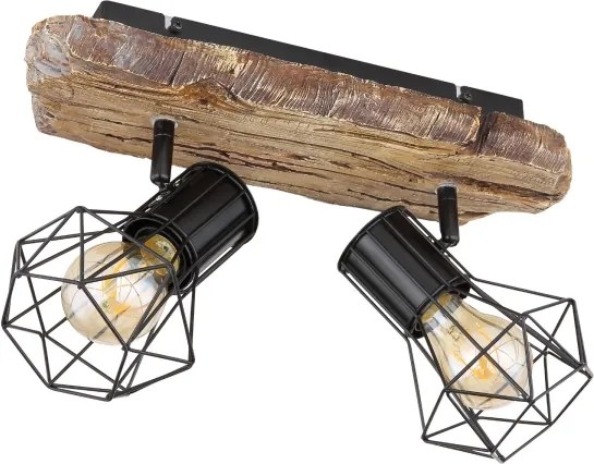 Globo 54017W-2 - Luce Spot PRISKA 2xE27/60W/230V