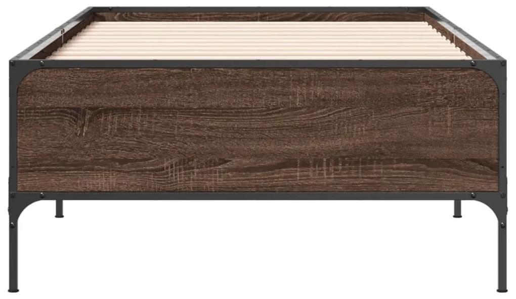 Giroletto rovere marrone 90x190 cm legno multistrato e metallo