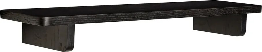 Mensola nera in rovere 80 cm Poke - Hübsch