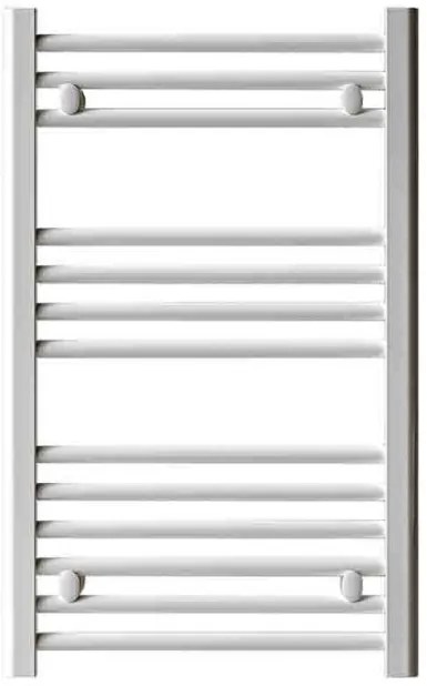 Termoarredo bianco Lazzarini 803x500 mm interasse 45 cm in acciaio