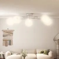 Lampada da Soffitto con Paralumi in Rete per 5 Luci LED G9 337909