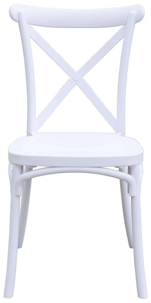POLY - sedia da esterno vintage in resina