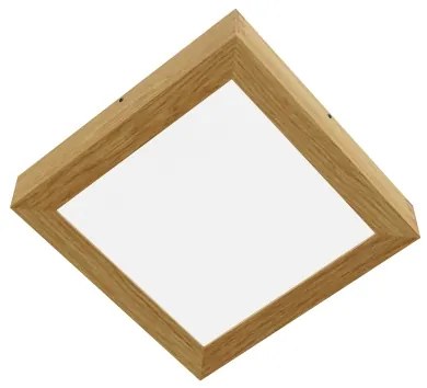 APLED - Plafoniera LED QUADRA LED/24W/230V quercia