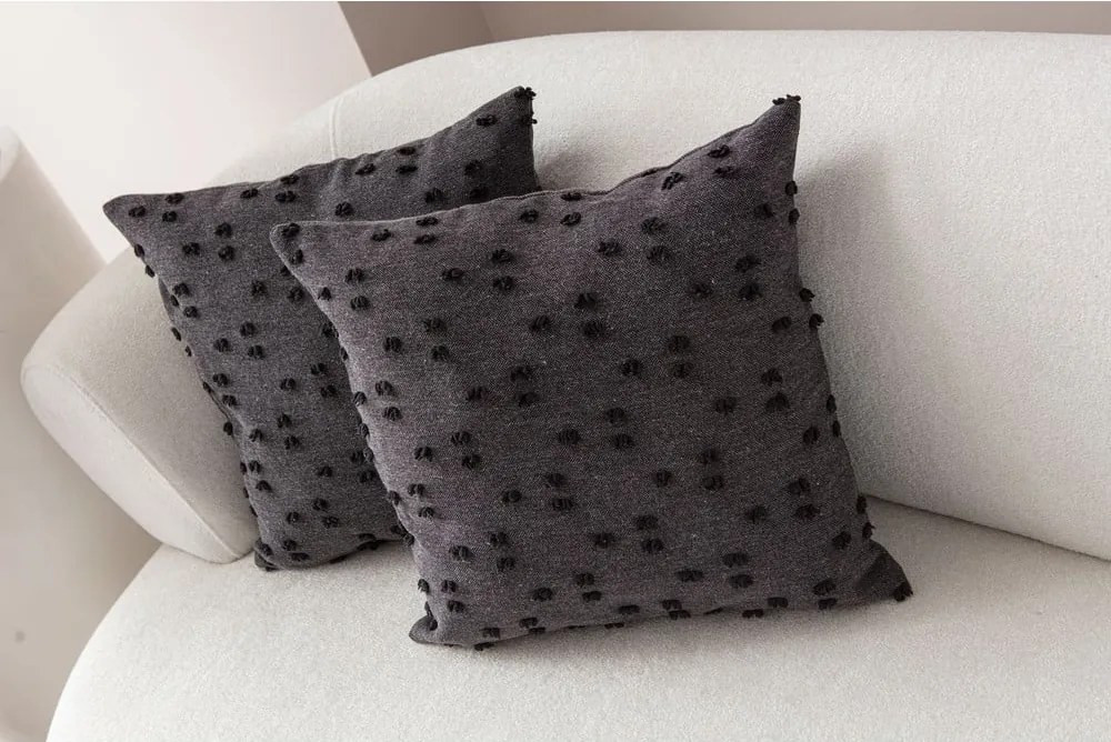 Federe decorative in set 2 pz 43x43 cm Tuffet – Mioli Decor