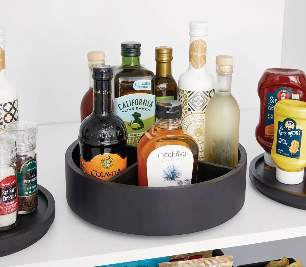 Organizzatore in legno girevole per spezie Merry-go-round - iDesign/The Home Edit