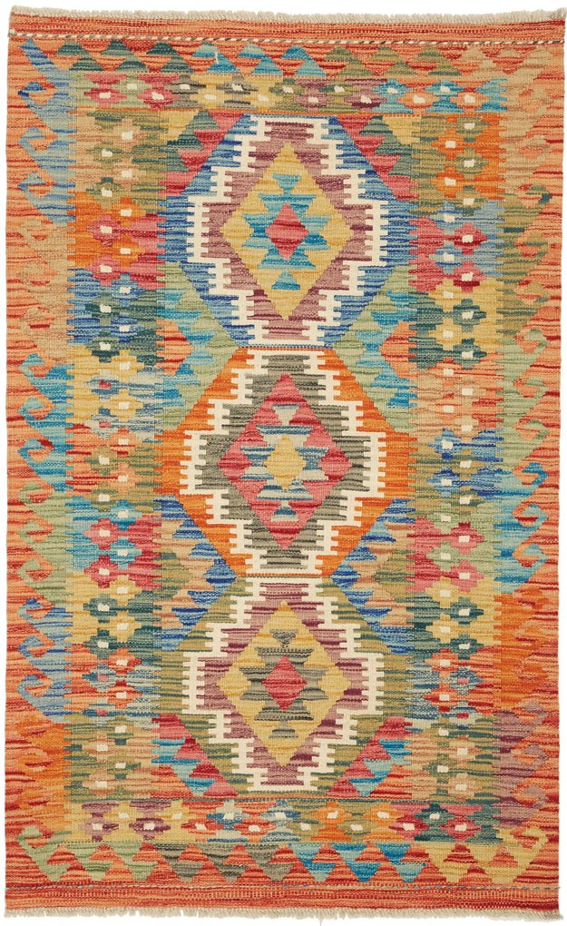 Kilim Tappeto orientale 80 x 130 (Pakistan) Tessuto A Mano