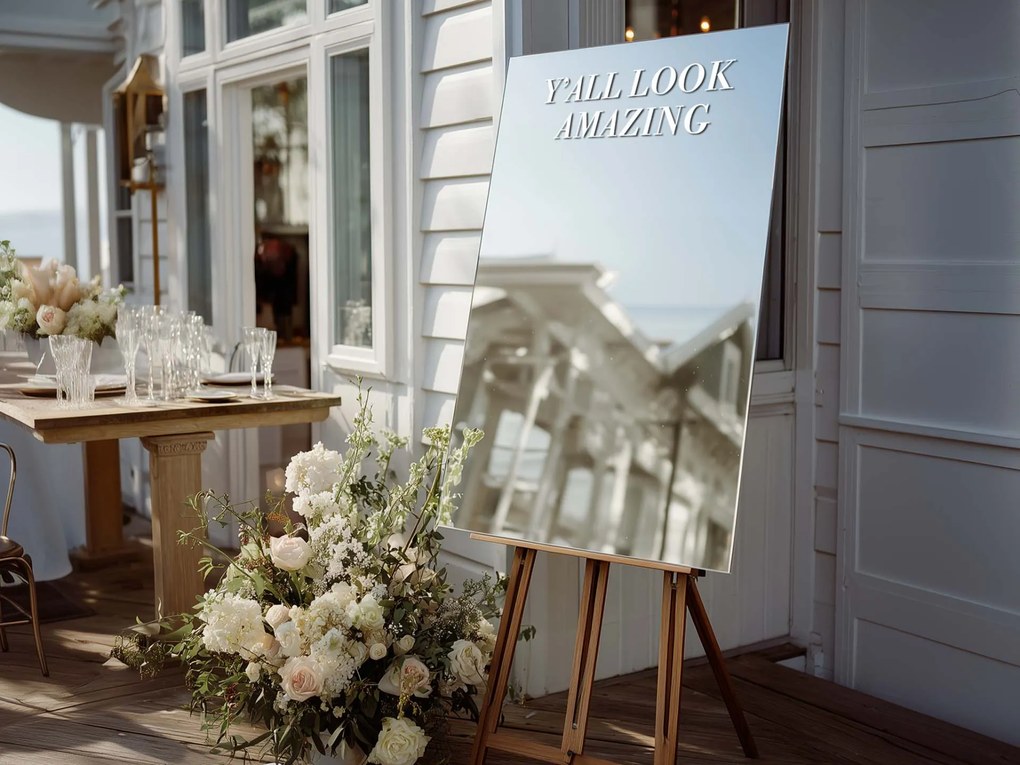 Adesivo per specchio S45 – Y’all look amazing